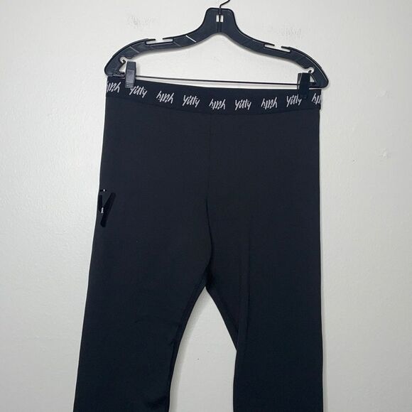 YITTY Womens Size XXL/ 1X Major Label Shaping High Waist Logo Legging Black - Picture 5 of 13